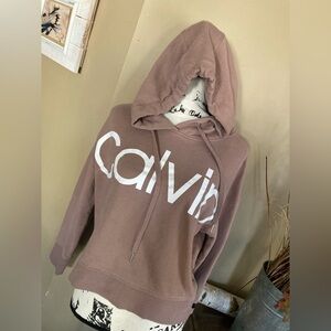 Calvin Klein performance hoodie size M womens shorter style